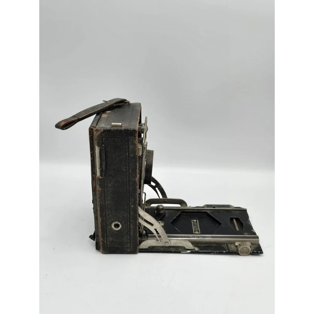 Eastman Kodak Nagel Recomar 33 9x12 Folding Camera w/ 135mm f4.5 Lens, For Parts